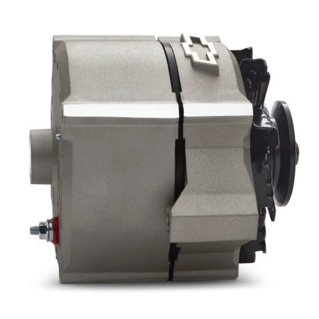 Chevy Slant Edge Bowtie 1-Wire 100A Alternator 141-149