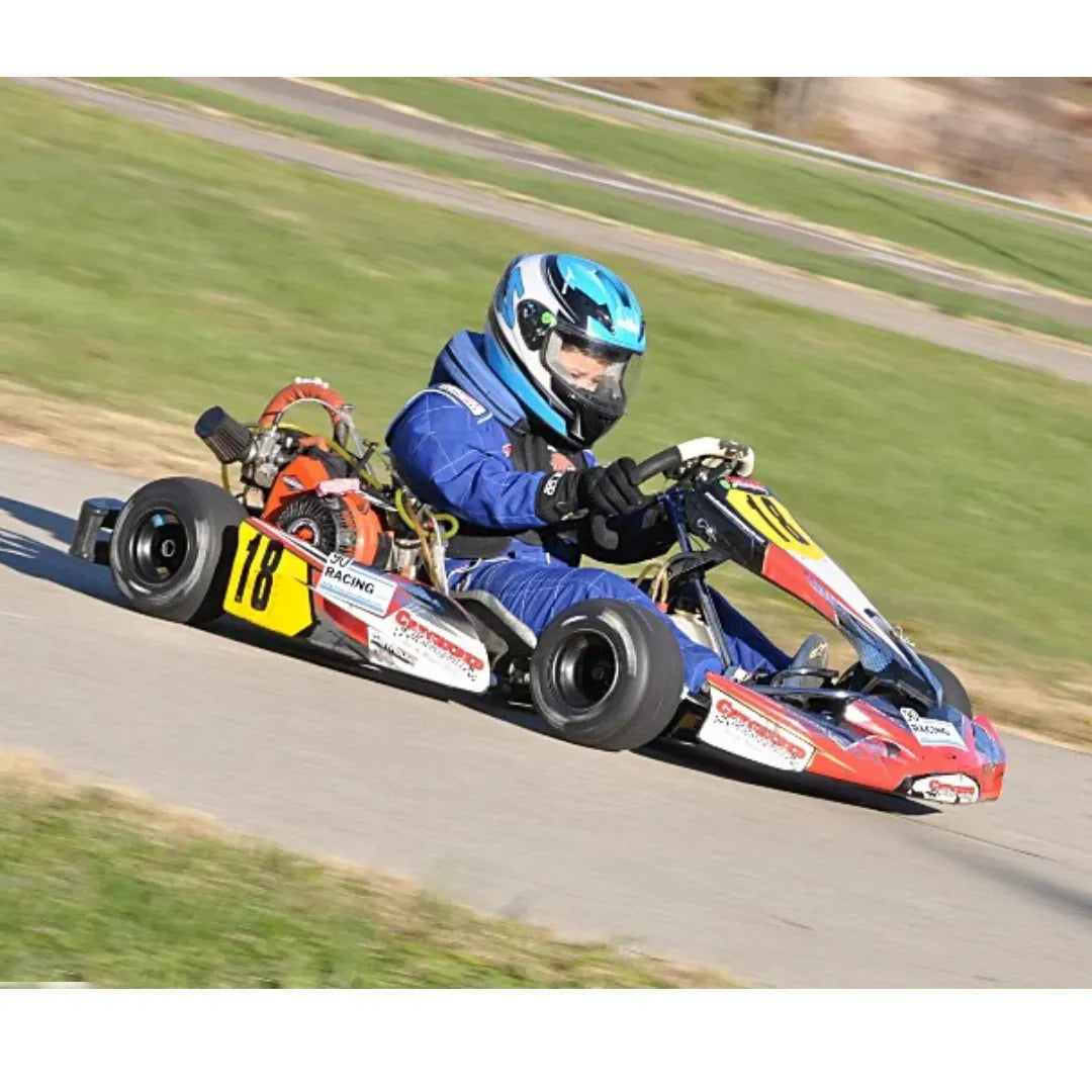G-Force Youth Kart Suit action