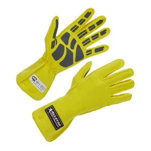 Allstar Outseam Driving Gloves SFI 3.3/5 (Yellow)