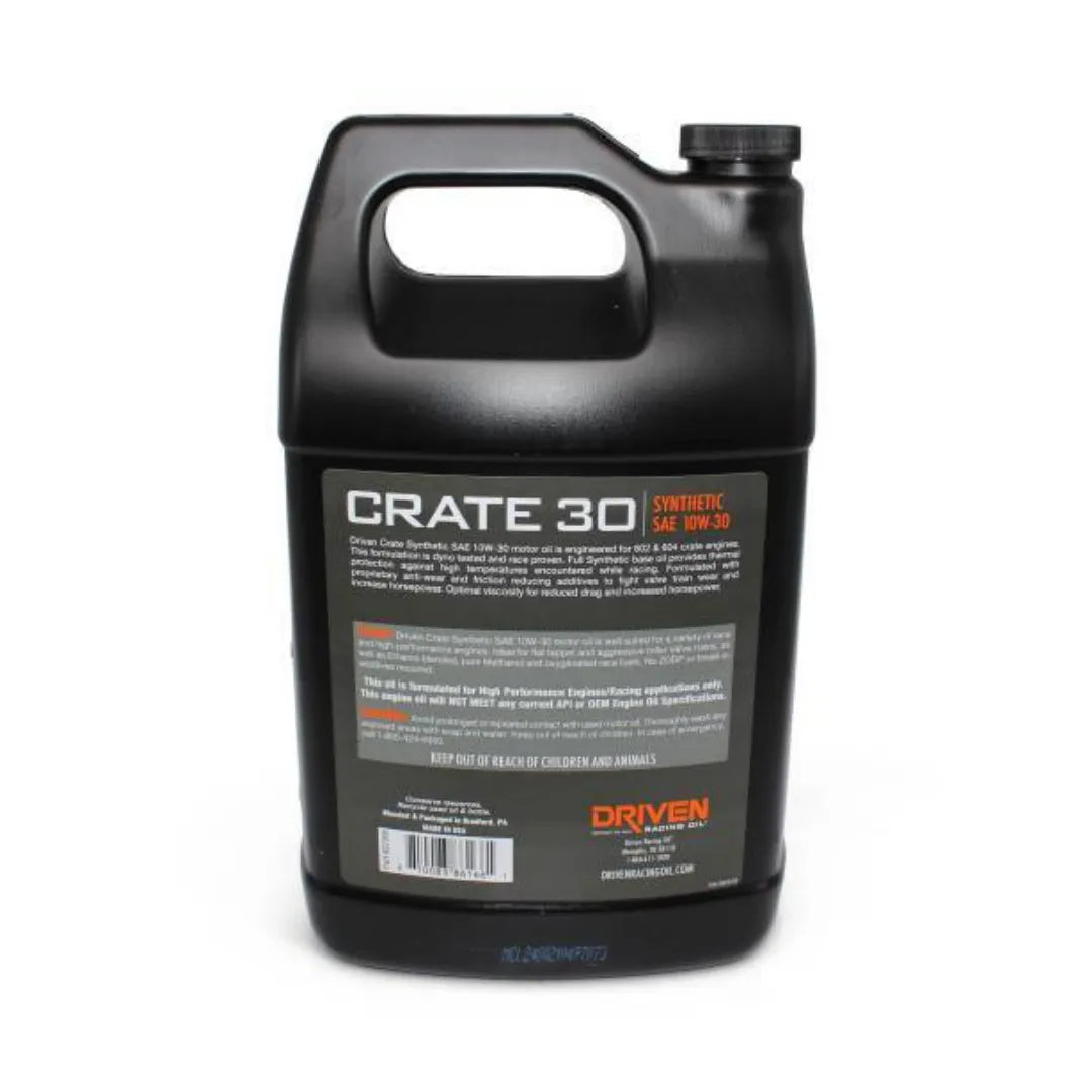 Driven Crate 30 Synthetic Oil 22308 (Label)