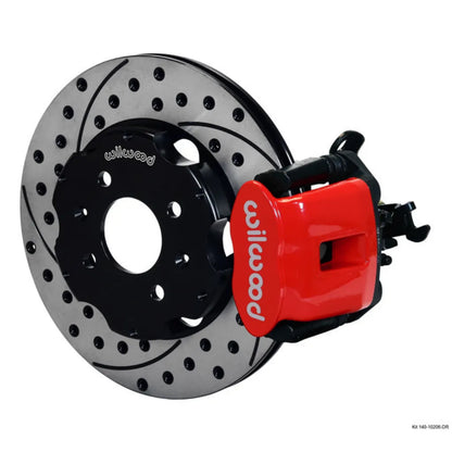 Wilwood 1990-01 Honda/Acura CPB Rear Brake Kit, 11” Drilled & Slotted 140-10206-DR