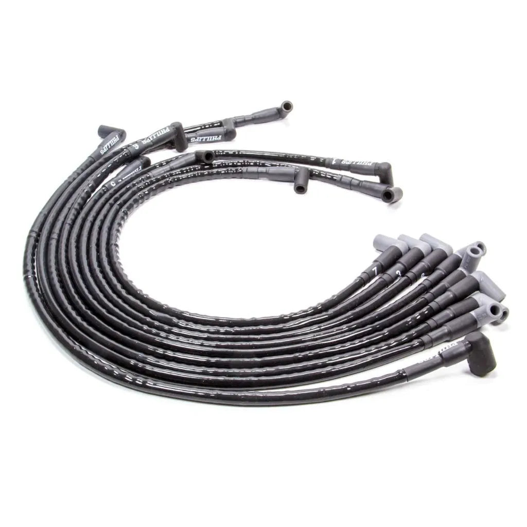Woody Wires Spark Plug Wire Set SBC HEI Type Around Back