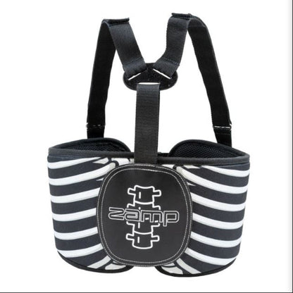 Zamp Karting Rib Protector, Bone Graphic (back)