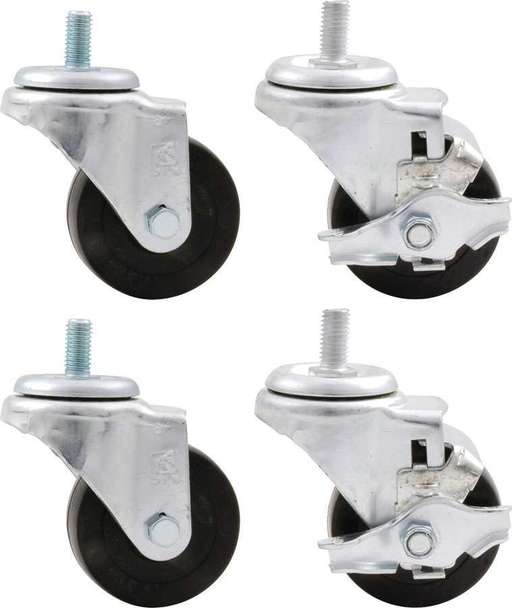 Allstar Wheel Kit - 3-inch Heavy Duty with Locking Kit