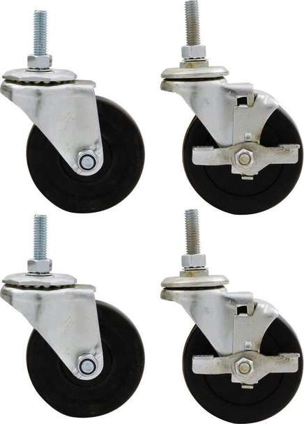 Allstar Wheel Kit - 3-inch Standard Duty with Locking Kit