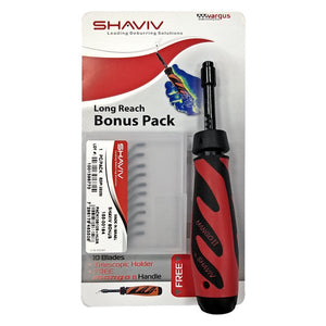 Shaviv Bonus Pack Handle Holder Plus 10 B10s Blades