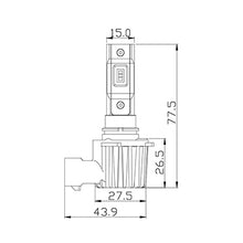 ARC Lighting Concept Series 9005 LED Bulb Kit Pair