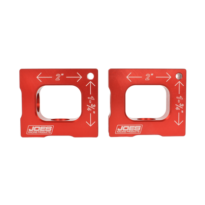 JOES Micro Sprint Setup Blocks 25700-V2 Dimensions