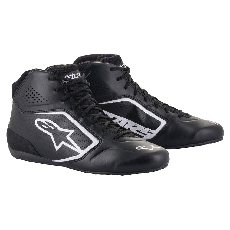 Alpinestars Tech-1 K Start V2 Shoes (Black/White)