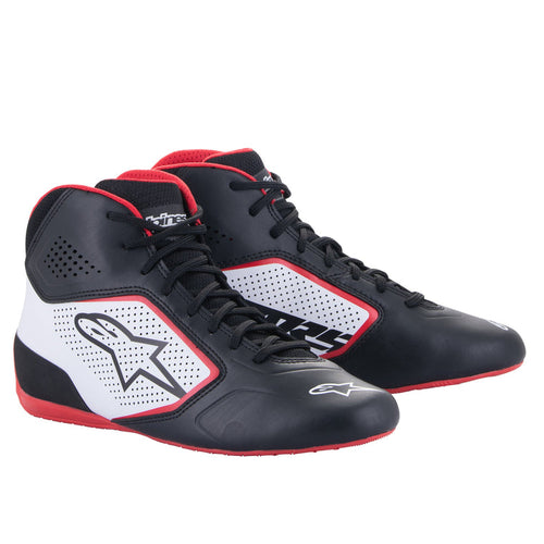 Alpinestars Tech-1 K Start V2 Shoes (Black/White/Red)