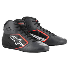 Alpinestars Tech-1 K Start V2 Shoes (Asphalt/Black/Orange)