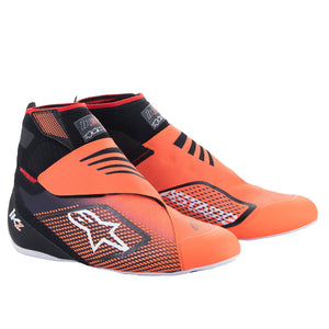 Alpinestars Tech-1 KZ V2 Shoes (Black/Orange)