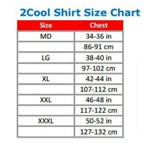 CoolShirt Size Chart