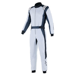 Alpinestars GP Pro Comp V2 Suit FIA (Silver/Blue/Asphalt Dark)