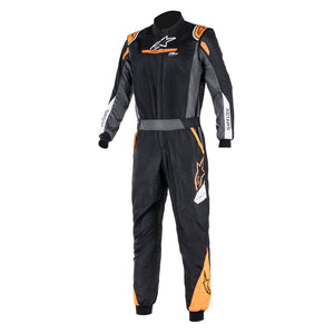 Alpinestars Atom Suit Graphic FIA (Black/Anthracite/Orange Fluo)