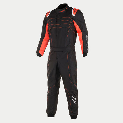 Alpinestars KMX-9 V3 Youth Suit (Black/Red Fluo)