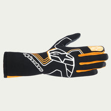 Alpinestars Tech-1 Race V4 Gloves FIA/SFI (Black/Orange Fluo)
