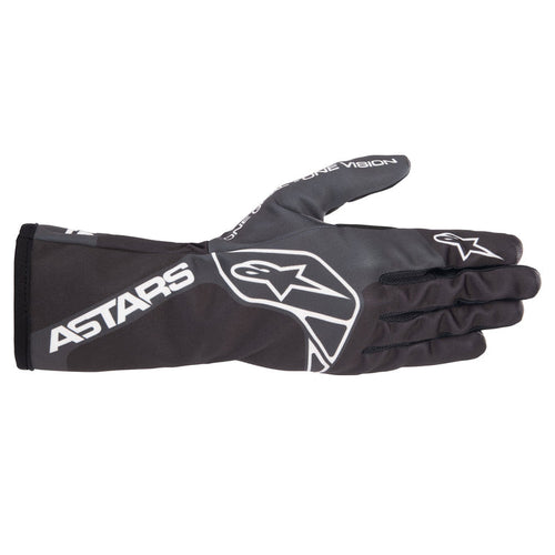 Alpinestars Tech-1 K Race V2 One Vision Gloves (Black/Tar Gray)