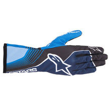 Alpinestars Tech-1 K Race S V2 Future Youth Gloves (Navy Blue/Crest)