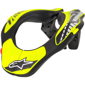 Alpinestars Youth Neck Support (Black/Yellow Fluo)