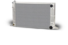 AFCO Racing Aluminum Radiator Sirocco Right Hand Double Pass 1-1/2 Inlet 1-3/4 Outlet 80104N