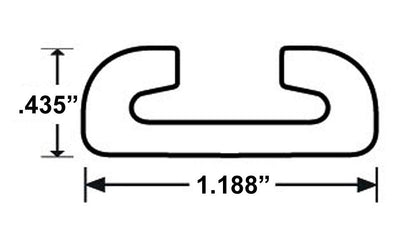 Mac's Track Kit - Surface Mount, Contoured Edge (Series 1) - VersaTie