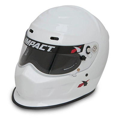 Impact Champ ET Helmet White