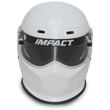 Impact Racing Champ ET Helmet White - SA2020 (Front)