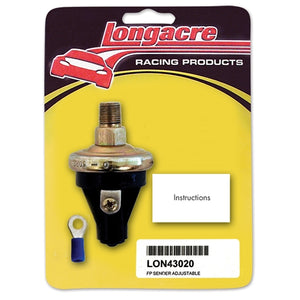 Longacre 2 - 7 psi adj Fuel Pressure 1/8" NPT - Sender Only 43020