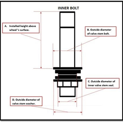 Longacre Low Profile Brass Valve Stems 50265