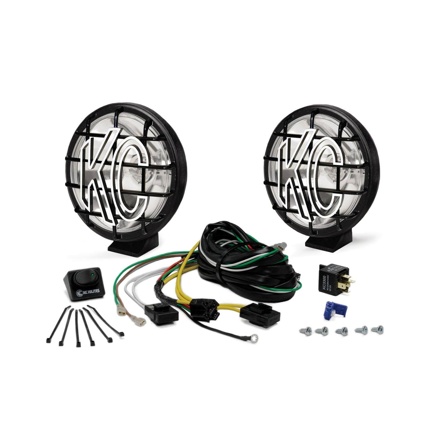 KC HiLiTES 6" Apollo Pro Halogen Fog Beam Light Kit 152