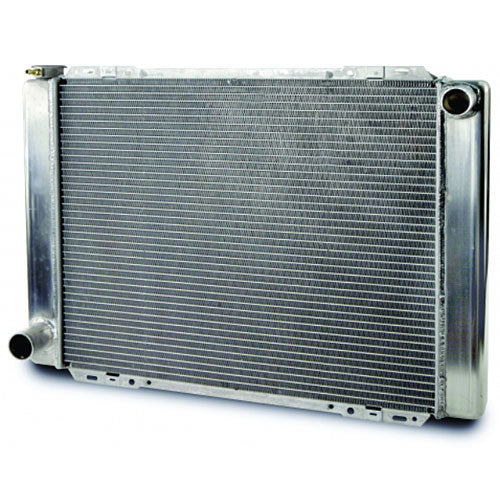 AFCO Racing Aluminum Radiator Circle Track 27.5 In Single Pass Ford 80101FN