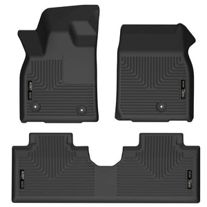 Husky Liners WeatherBeater Front & 2nd Floor Liners 95071 for Ford Mustang Mach-E