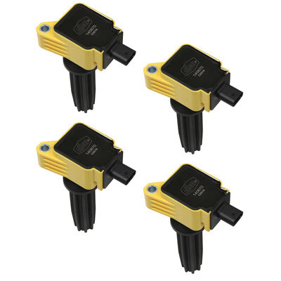 Accel Coil - Ford 2.0L/2.3L EcoBoost 4pk - Yellow