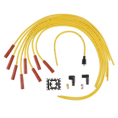 Accel 8mm Straight End Supp YELLOW UNIVERSAL