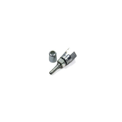 Aeroquip #3 Straight Teflon Hose Crimp Fitting  - Steel