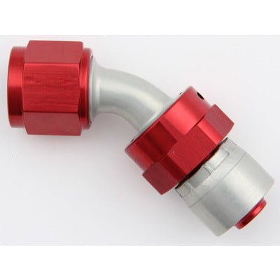 Aeroquip #6 45 Degree Startlite Crimp Fitting