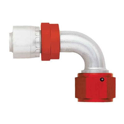 Aeroquip #16 90 Degree Elbow 37 Degree JIC Crimp Swivel Fitting