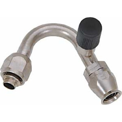 Aeroquip 135 Degree -8 Hose End w/Charge Port