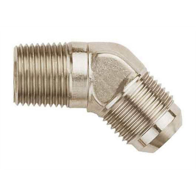Aeroquip Nickel -6 To 1/4in NPT 45 Deg