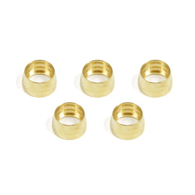 Aeroquip Replacement Brass Sleeve for #8 Teflon Hose Fittings (5pk)