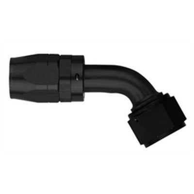 Aeroquip #6 60 Degree Hose End Black