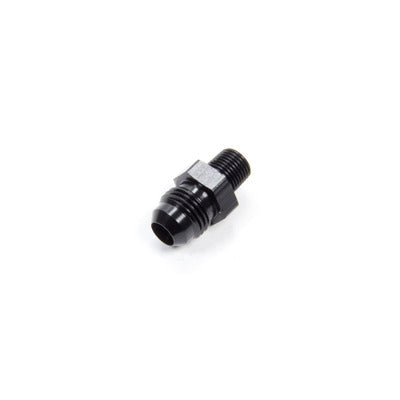 Aeroquip Straight Aluminum #6 Flare 1/8in Black