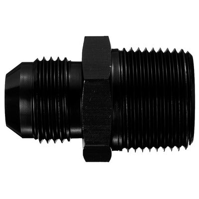 Aeroquip Straight Aluminum #8 Flare 1/4in Black