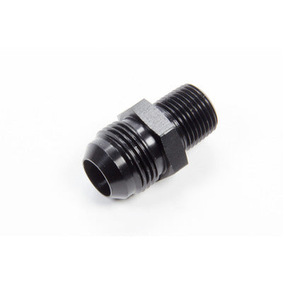 Aeroquip Straight Aluminum #12 Flare 1/2in Black