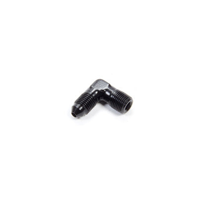 Aeroquip 90 Degree Aluminum #3 Flare 1/8 in Black