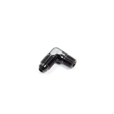 Aeroquip 90 Degree Aluminum #4 Flare 1/8 in Black