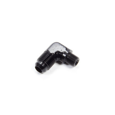 Aeroquip 90 Degree Aluminum #6 Flare 1/8 in Black