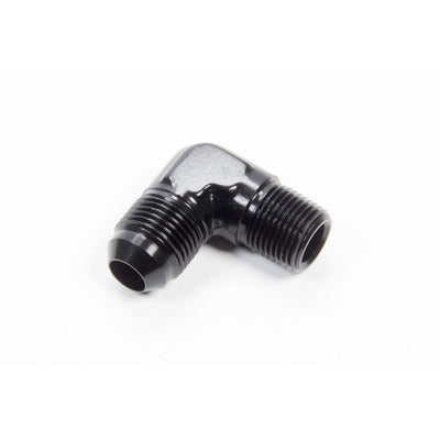 Aeroquip 90 Degree Aluminum #8 Flare 3/8 in Black