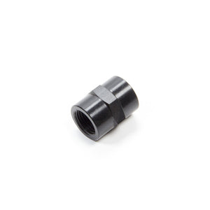 Aeroquip 3/8in Aluminum Pipe Coupler Black